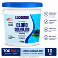 Togmax Balde Limpeza Multipla Açao 3 Em 1 Clorador 10kg